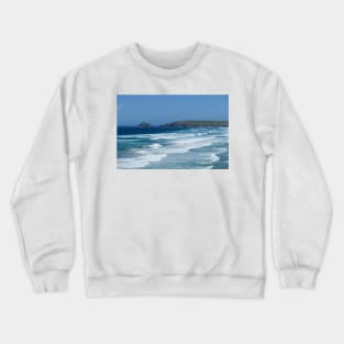 Perran Bay, Cornwall Crewneck Sweatshirt